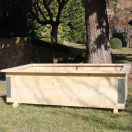 Teraszágyások lapraszerelve