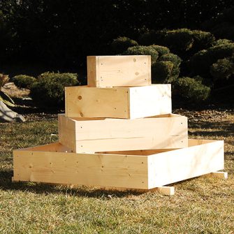 Növénypiramisok teraszra-lapraszerelve