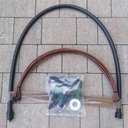 Csepegtető rendszer 100 cm x 200 cm x 84 cm magaságyásba