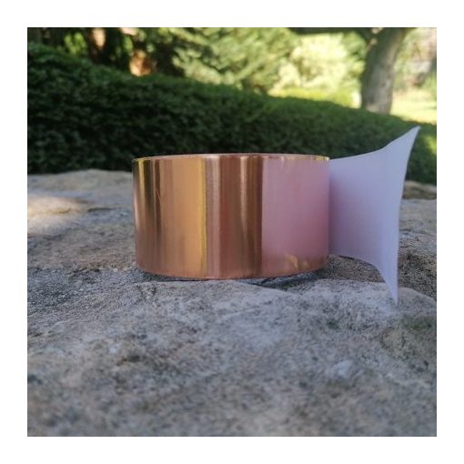 Csigák elleni öntapadós rézszalag – kerti magaságyás korlát